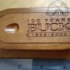 BUCK 525 Limited Edition Commemorative 100 Years 1902-2002 Knife with Original Wood Case Condition:[Used - like new] - Image 2