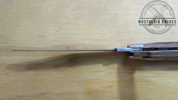 Vintage Queen – Ontario Knife Delrin 607 Old Hickory Trapper Knife [Used – Mint Cond.] Collectible Knives cutlery