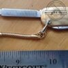 Vintage Colonial Prov. US Gold Executive key-ring 2 blade knife w/ file [Used - Excellent Cond.] - Image 6