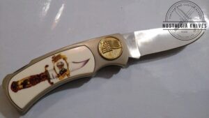 General Robert E. Lee Commemorative Drop-Point Folding Knife Like new condition, no sign of use. [Used - Like New].