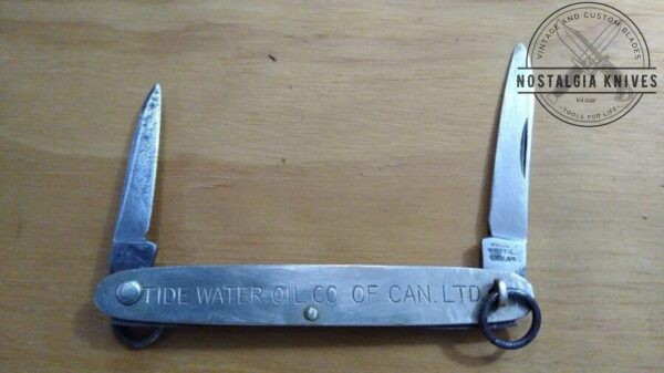 Antique VEEDOL Motor Oil Promotional Ring-Turn Knife[Near Mint Cond.] Collectible Knives cutlery
