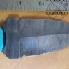 Hand-forged Damascus Full-Tang, Double Edged Punch Dagger, and Belt Sheath [New - Unused] - Image 6