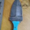 Hand-forged Damascus Full-Tang, Double Edged Punch Dagger, and Belt Sheath [New - Unused] - Image 7
