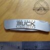 BUCK 525 Limited Edition Commemorative 100 Years 1902-2002 Knife with Original Wood Case Condition:[Used - like new] - Image 5
