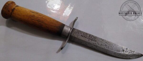 Vintage G.C. & CO Mora, Sweden -Fixed Blade Hunting Knife [Used]. Collectible Knives cutlery