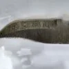 Handmade Damascus 8" Fixed-Blade Bowie knife, and Leather Belt Sheath [Unused Pristine Cond.] - Image 8