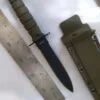 Two small tactical style boot knives with sheaths, 1 tanto and 1 dagger [Used - Excellent Cond.] - Image 3
