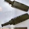 Two small tactical style boot knives with sheaths, 1 tanto and 1 dagger [Used - Excellent Cond.] - Image 6