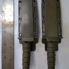Two small tactical style boot knives with sheaths, 1 tanto and 1 dagger [Used - Excellent Cond.] - Image 7