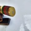 Handmade Damascus Pattern 8" Fixed-Blade Clip-Point knife, with Belt Sheath[New/Unused]. - Image 6
