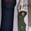 Frost Cutlery Clip-Point Linerlock Folding Knife w/ Nylon Composite Handle and Belt Sheath[Used/Pristine Cond.] - Image 3