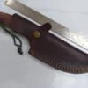 SwissTech 10" Fixed-Blade w/Gut Hook and leather belt sheath. - Image 2