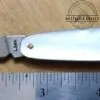 Vintage Single Blade  Lark Pocket knife with brass bail - Powder Blue[Unused - Pristine Cond.] - Image 4