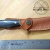 Rite Edge 9" Hinterland Fixed Blade Outdoor Hunter Knife with Leather Sheath [Used - Like New Cond.]. - Image 9