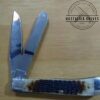 Case Bros. & Co. Gowanda NY ca. 1896 1 of 1000 Tang Stamp Collection Bone 6254 Trapper Knife #37 [Used - Mint Cond.] - Image 10
