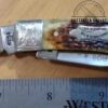 Case Bros. & Co. Gowanda NY ca. 1896 1 of 1000 Tang Stamp Collection Bone 6254 Trapper Knife #37 [Used - Mint Cond.] - Image 12
