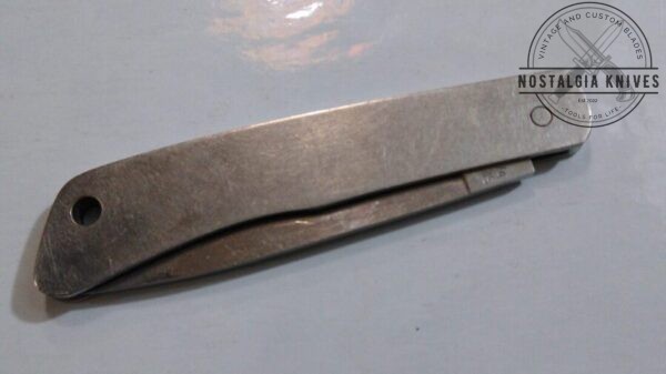 Gerber Silver Knight Japan Stainless Lock-back Single Blade Folding Pocket Knife[Used – Mint Cond.] Collectible Knives cutlery