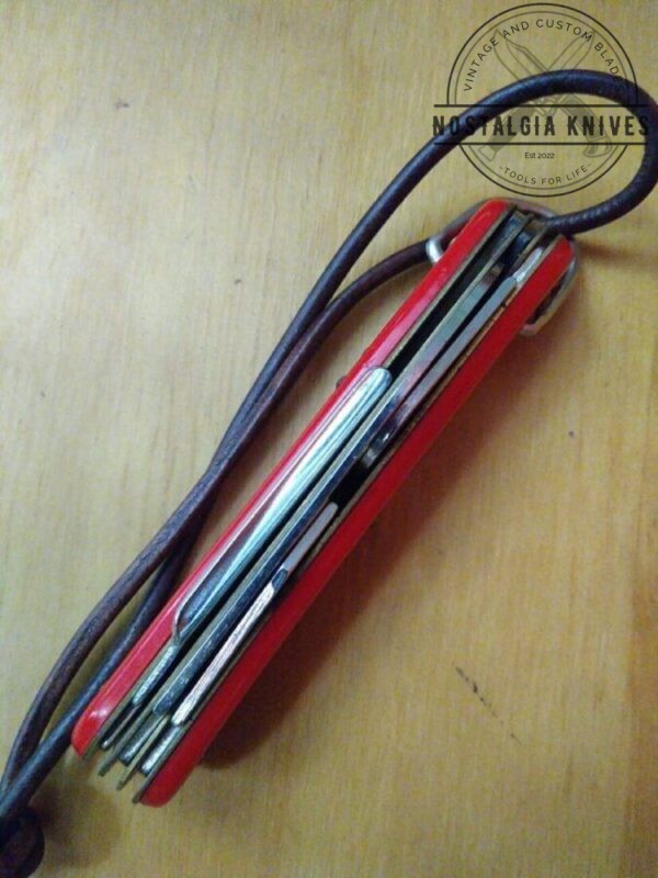 P.C. Japan Camp Knife with 1 Drop-point blade and 4 tool blades[Used – Excellent Cond.] Camp/Scout Knives cutlery