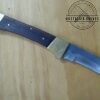 Vintage Folding Hunter Spine-Lock Knife with wood and brass handle [Used - Excellent Cond.]