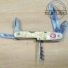 Vintage Wenger Celluloid Cracked Ice Handle Pocket Knife 6 blade multi-tool pocket knife with spike[Used - Pristine Cond.] - Image 10