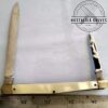 Vintage 2 Blade 4.5" Produce/Melon Knife - Doyle's Superette etched on side [Used - Pristine Cond.] - Image 3
