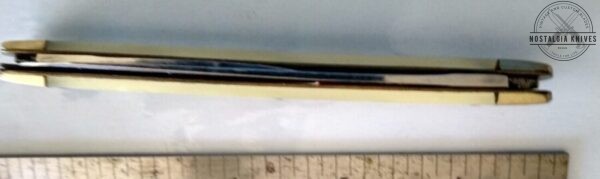 Vintage 2 Blade 4.5″ Produce/Melon Knife – Doyle’s Superette etched on side [Used – Pristine Cond.] Collectible Knives