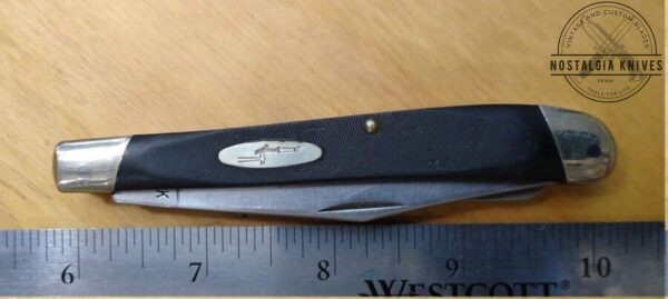 Buck 311, Made in USA 1972-86, Large 2 Blade Trapper Pocket Knife[Used – Pristine Cond.] Buck knives cutlery