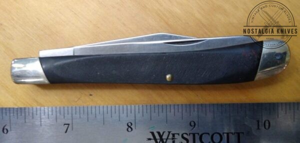 Buck 311, Made in USA 1972-86, Large 2 Blade Trapper Pocket Knife[Used – Pristine Cond.] Buck knives cutlery