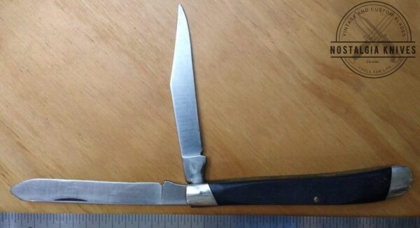 Buck 311, Made in USA 1972-86, Large 2 Blade Trapper Pocket Knife[Used – Pristine Cond.] Buck knives cutlery