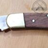 Hunting Folder Spine-Lock 3" Knife with clip-point blade[Used-Good Cond.]
