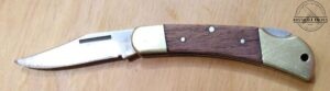 Hunting Folder Spine-Lock 3" Knife with clip-point blade[Used-Good Cond.]