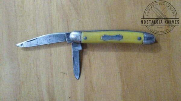 Vintage Colonial 2.75″ 2 Blade Pocket Knife [Used] Collectible Knives cutlery