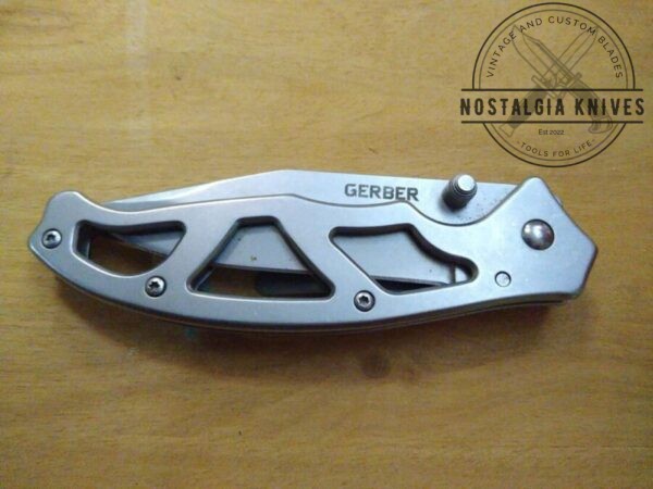 Gerber Paraframe I, 4660321A – Single Blade Liner-Lock with belt clip [Used – Excellent Cond.]. Everyday Carry[EDC] cutlery
