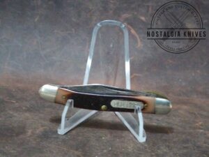 Schrade USA Old Timer 180OT Single Blade Liner-Lock Pocket Knife - Etched "Compliments of Schrade Cutlery 1998"[Used - Near Mint Cond.]