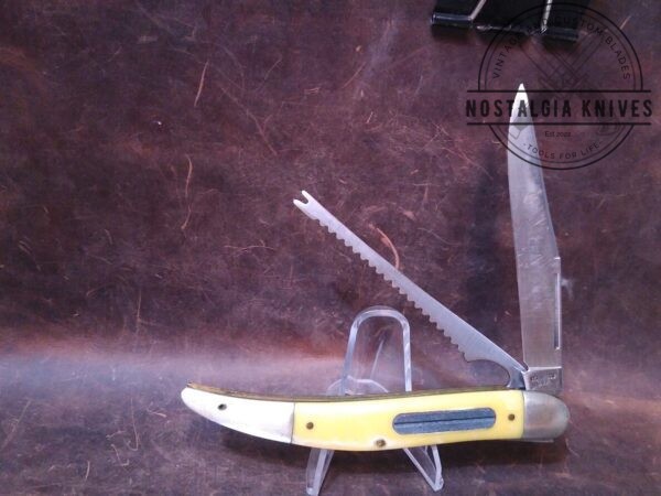 Vintage Craftsman Fish Knife with hook sharpener, opener/scaling blade[Used – Pristine Cond.] Collectible Knives cutlery