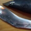 Handmade 8.5" Indian kukri with Horn Handle and Sheath with a lion heads pommel sheath [Used - Mint Cond.]. - Image 8