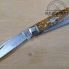 Rough Rider 'Strike It Rich' Gold Flake Acrylic Handle - Large 2 Blade Trapper Knife[New old stock] - Image 5