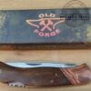 Old Forge OF028 - Burl Wood Handle w/ Copper Bolsters Lockback Single Blade Pocket Knife[New/Pristine Mint Cond.] - Image 7