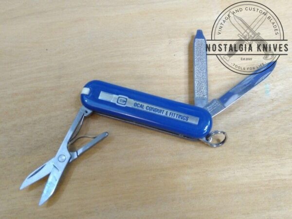 Victorinox Officer Suisse Small 3 blade Pocket Knife (‘Ocal’ branded promo) [Used – Excellent Cond.] Everyday Carry[EDC] cutlery