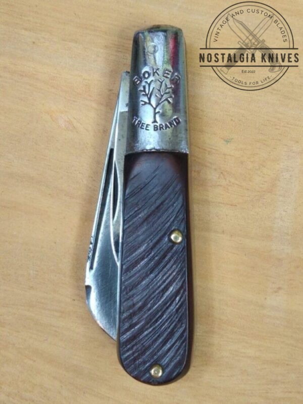 Vintage Böker Tree Brand Barlow 494, 2 Blade Pocket Knife [Used – Excellent Cond.] Collectible Knives