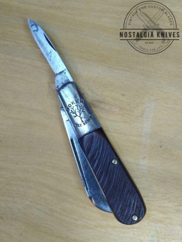Vintage Böker Tree Brand Barlow 494, 2 Blade Pocket Knife [Used – Excellent Cond.] Collectible Knives