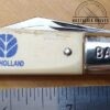 Vintage Schrade Barlow 'New Holland Promo' 2 Blade Pocket Knife [Used - Pristine Cond.]