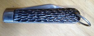 Vintage Imperial Prov. RI 1 blade Pocket Knife w/bail, and single sided blade bevel.[Used - Mint Cond.]
