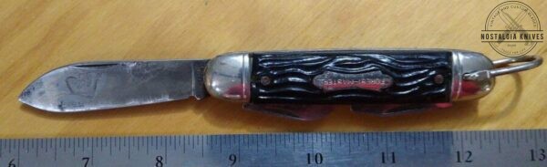 Vintage Colonial Prov. USA ‘Forest Master’ 3 Blade Pocket Knife with Bail[Used – Near Mint Cond.] Camp/Scout Knives