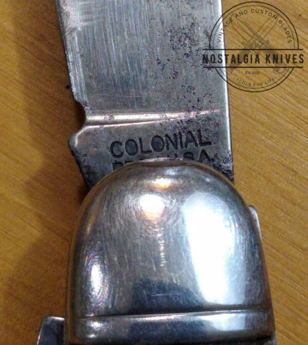 Vintage Colonial Prov. USA ‘Forest Master’ 3 Blade Pocket Knife with Bail[Used – Near Mint Cond.] Camp/Scout Knives