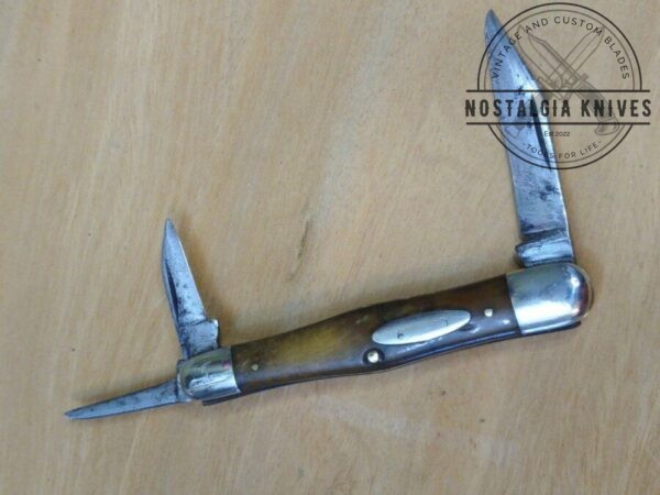 Vintage Old Case Medium Stockman with Smooth Bone Handle [Used – Excellent Cond.] Case XX™