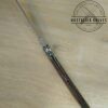 Hunter Single Blade Spine-lock Knife - Wood/Brass Handle[Used - Very Good Cond.] - Image 2
