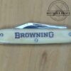 Vintage Browning Knife 2 Blade folding Jack-knife, Made in USA - Very Rare Promo. [Used - Pristine Mint Cond.]