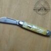 Vintage Imperial USA Small Single Blade Pocket Knife Mother Of Pearl Handle Scales[Used - Near Mint Cond.] - Image 6