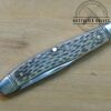 Vintage Old John Primble Belknap HDW & MFG Co. Stockman 3 Blade Pocket Knife - Toothpick Shaped Blades[Used - Good Cond.] - Image 4